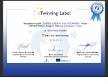 Projekty e-Twinning w ramach realizacji projektu "Łączą nas różnice" ERASMUS +, POWER  2016-1-PL01-KA101-024831, 